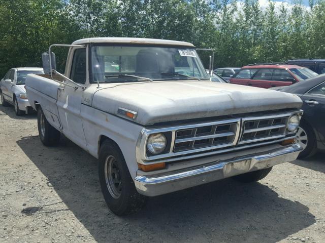 F25HRL45081 - 1971 FORD F250 TAN photo 1