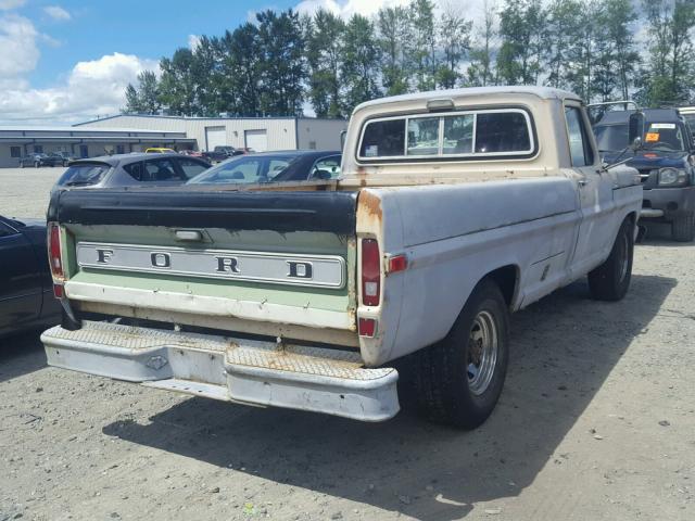 F25HRL45081 - 1971 FORD F250 TAN photo 4