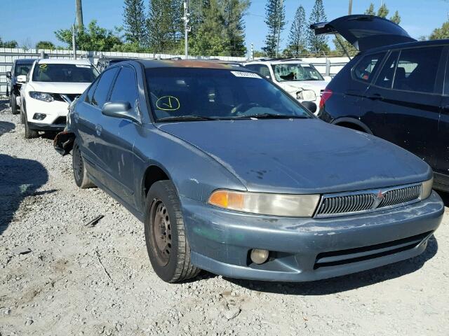 4A3AA46GXYE083932 - 2000 MITSUBISHI GALANT ES GREEN photo 1