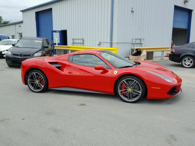 ZFF80AMA3H0226011 - 2017 FERRARI 488 SPIDER RED photo 10