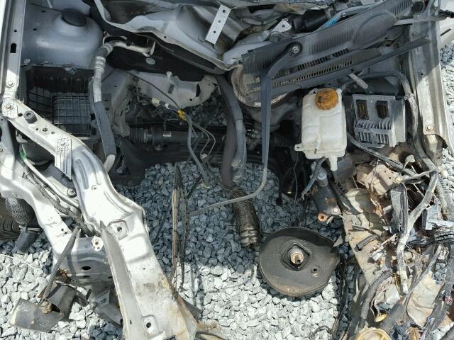 KL1TD5DEXBB183605 - 2011 CHEVROLET AVEO LS SILVER photo 7