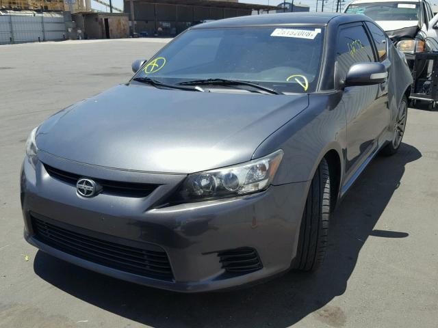 JTKJF5C71D3058026 - 2013 TOYOTA SCION TC 灰色 照片 2