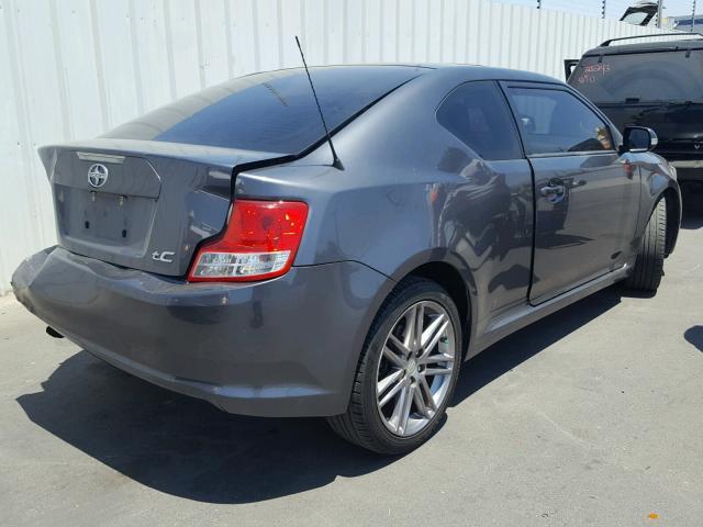 JTKJF5C71D3058026 - 2013 TOYOTA SCION TC 灰色 照片 4