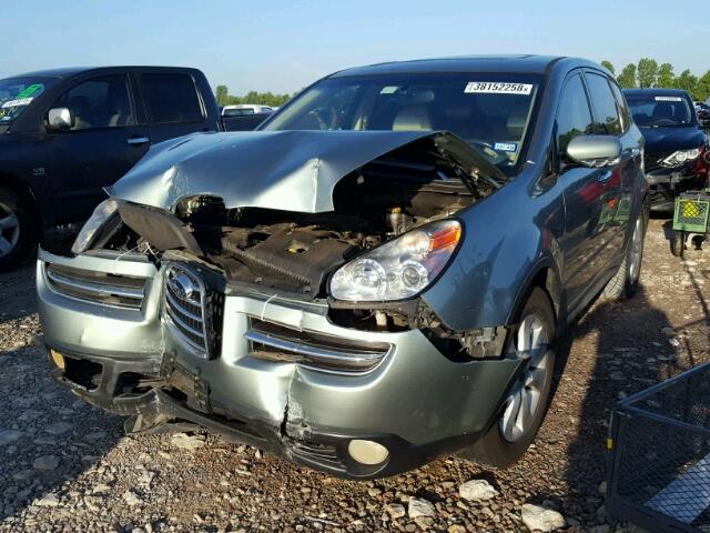 4S4WX86C664405038 - 2006 SUBARU B9 TRIBECA GREEN photo 2