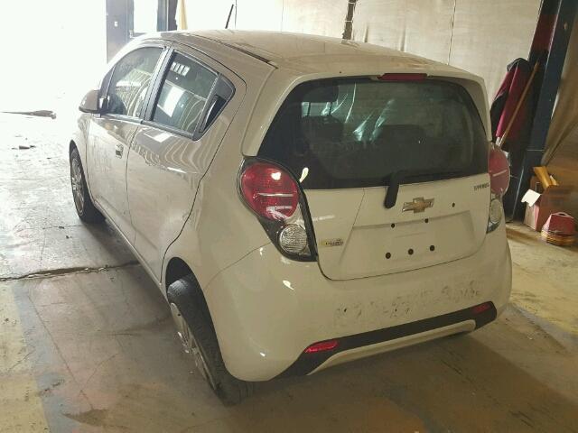 KL8CB6S91EC576622 - 2014 CHEVROLET SPARK WHITE photo 3