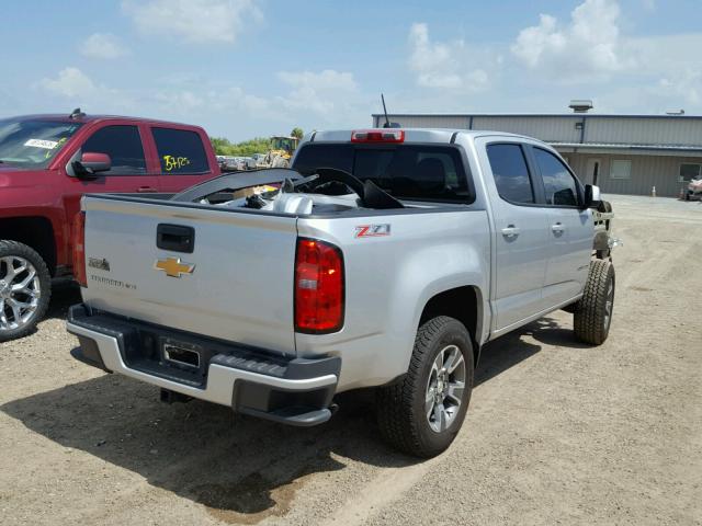 1GCGSDEN8H1266280 - 2017 CHEVROLET COLORADO Z SILVER photo 4