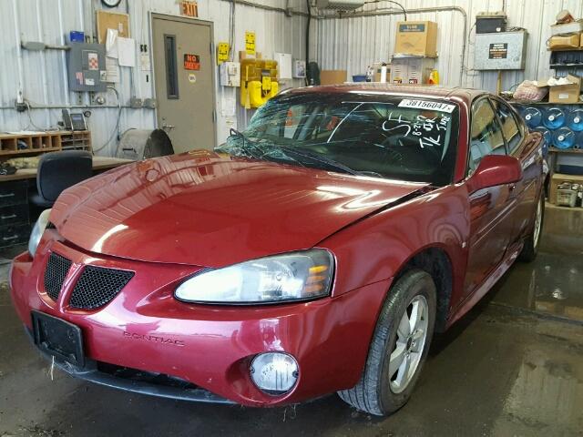 2G2WP552261120722 - 2006 PONTIAC GRAND PRIX MAROON photo 2