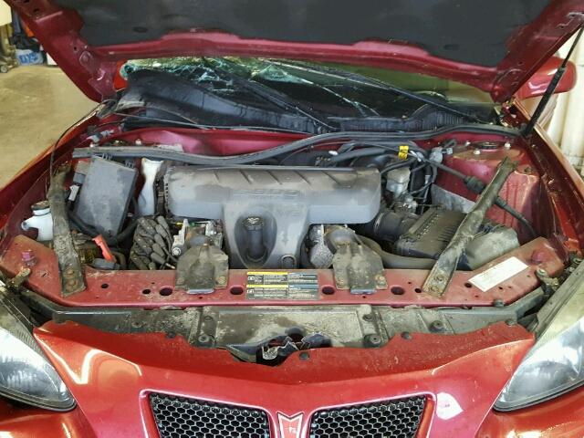 2G2WP552261120722 - 2006 PONTIAC GRAND PRIX MAROON photo 7