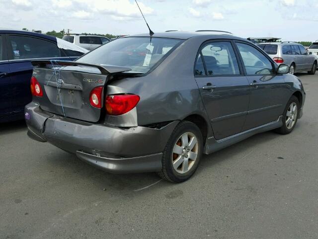 2T1BR32E14C282234 - 2004 TOYOTA COROLLA CE BLACK photo 4