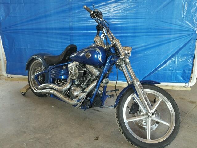 1HD1JK5159Y050369 - 2009 HARLEY-DAVIDSON FXCWC BLUE photo 1