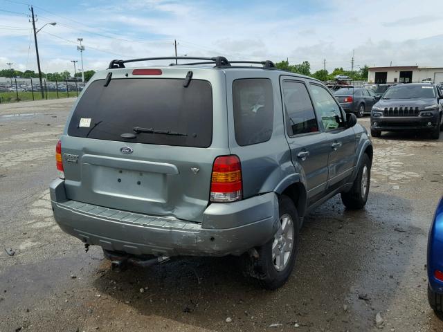 1FMYU94166KA78323 - 2006 FORD ESCAPE LIM GREEN photo 4