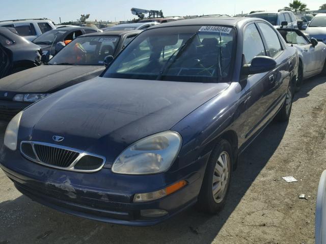 KLAJB52Z51K647031 - 2001 DAEWOO NUBIRA CDX 蓝色 照片 2