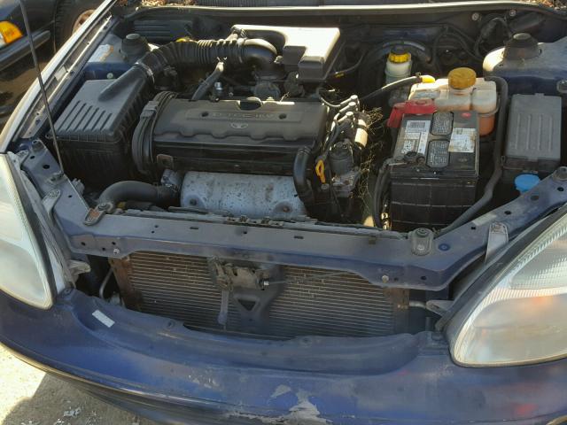 KLAJB52Z51K647031 - 2001 DAEWOO NUBIRA CDX 蓝色 照片 7