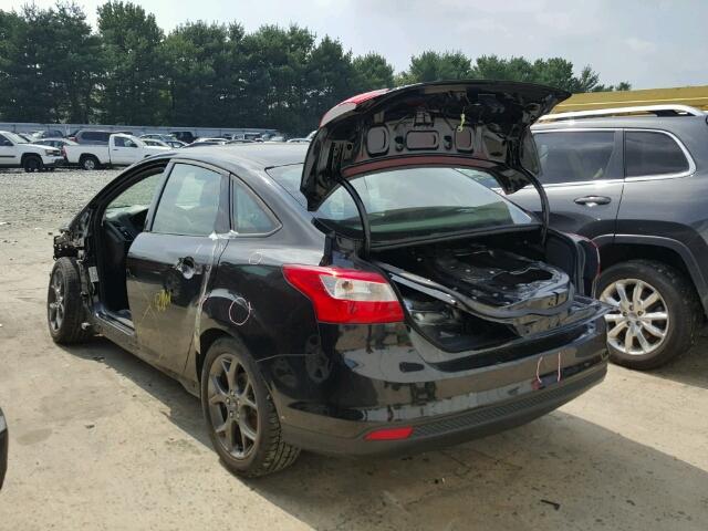 1FADP3F21DL274583 - 2013 FORD FOCUS BLACK photo 3