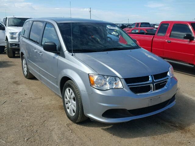 2C4RDGBG2FR682215 - 2015 DODGE GRAND CARA GRAY photo 1