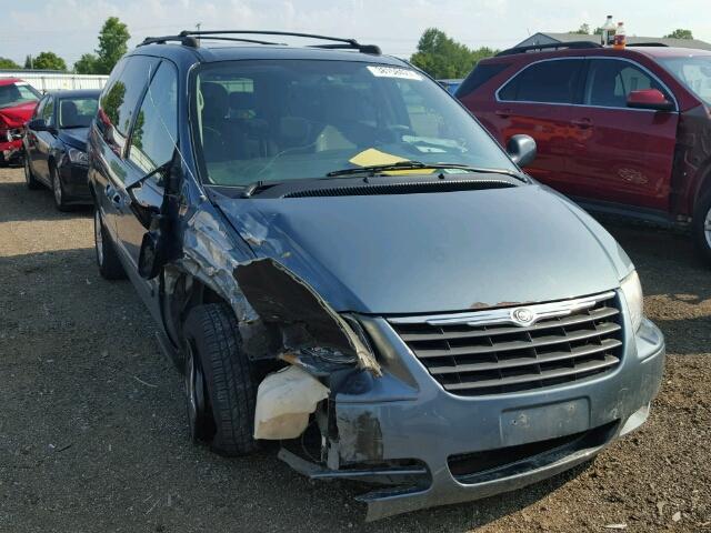 2A4GP44R47R153629 - 2007 CHRYSLER TOWN & COU BLUE photo 9