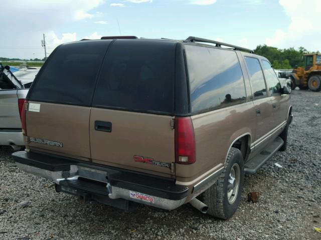 1GKGC26FXTJ741014 - 1996 GMC SUBURBAN C BEIGE photo 4