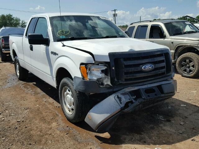 1FTEX1CM3BFB17917 - 2011 FORD F150 SUPER WHITE photo 1