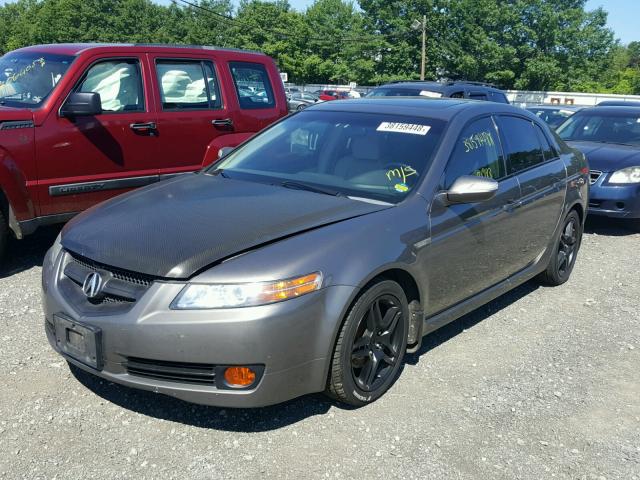 19UUA66228A012619 - 2008 ACURA TL GRAY photo 2