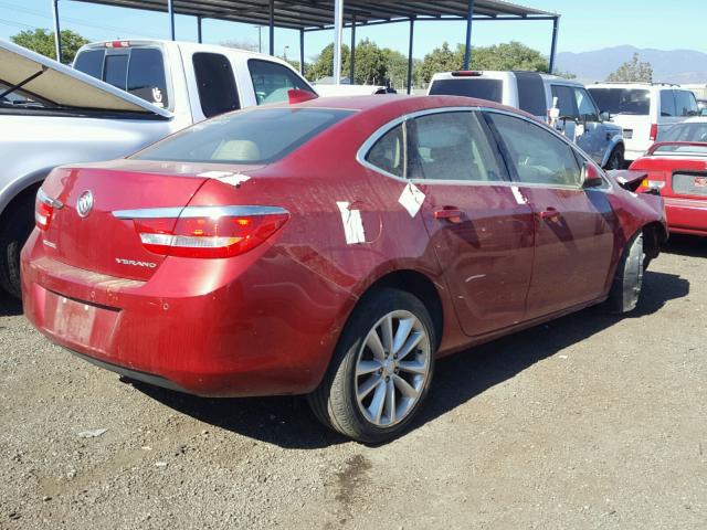 1G4PR5SK2F4197556 - 2015 BUICK VERANO CON RED photo 4