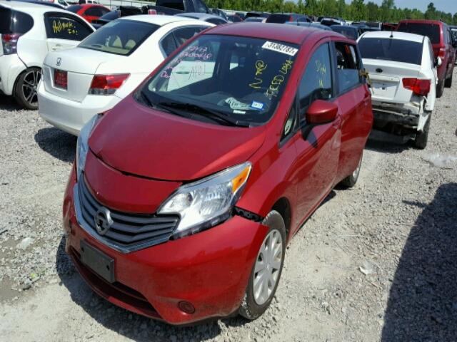 3N1CE2CP9FL380330 - 2015 NISSAN VERSA NOTE RED photo 2