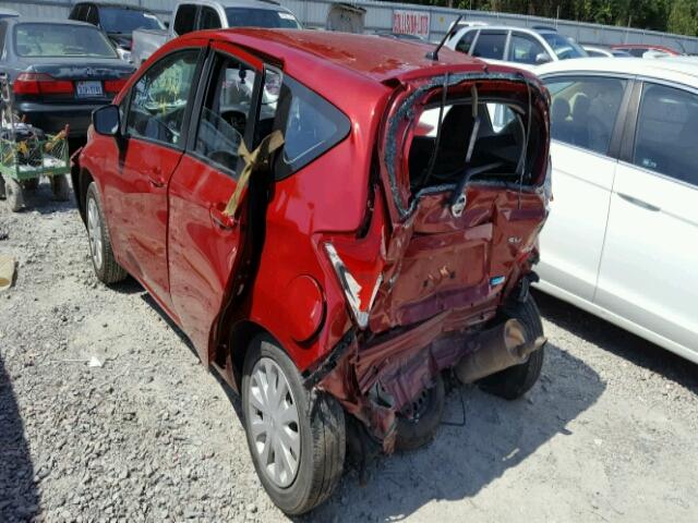 3N1CE2CP9FL380330 - 2015 NISSAN VERSA NOTE RED photo 3