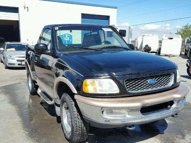 1FTEF08L2VKC45008 - 1997 FORD F150 BLACK photo 1