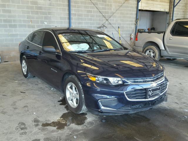 1G1ZB5ST7JF179215 - 2018 CHEVROLET MALIBU LS Mavi foto 1