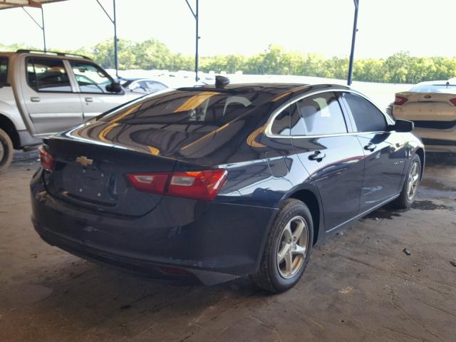 1G1ZB5ST7JF179215 - 2018 CHEVROLET MALIBU LS Mavi foto 4