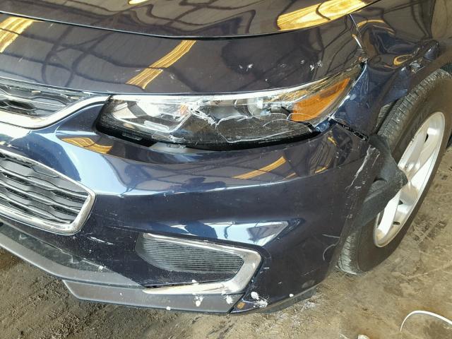 1G1ZB5ST7JF179215 - 2018 CHEVROLET MALIBU LS Mavi foto 9