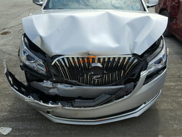 1G4GB5G35EF112556 - 2014 BUICK LACROSSE SILVER photo 7