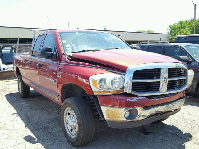 1D7KS28D36J241534 - 2006 DODGE RAM 2500 S RED photo 1
