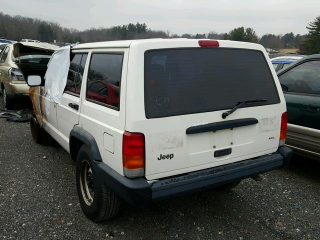 1J4FJ28S2WL259518 - 1998 JEEP CHEROKEE S WHITE photo 3