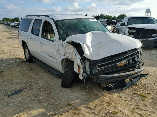 1GNFC16J37J353447 - 2007 CHEVROLET SUBURBAN C WHITE photo 1