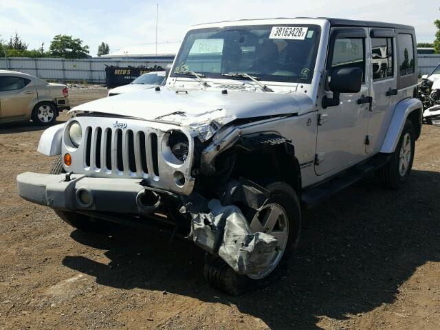 1J4GA591X7L102896 - 2007 JEEP WRANGLER S ვერცხლისფერი ფოტო 2