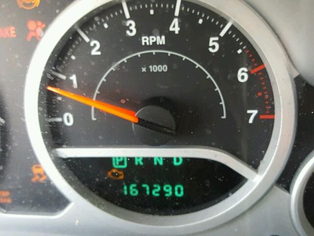 1J4GA591X7L102896 - 2007 JEEP WRANGLER S ვერცხლისფერი ფოტო 8