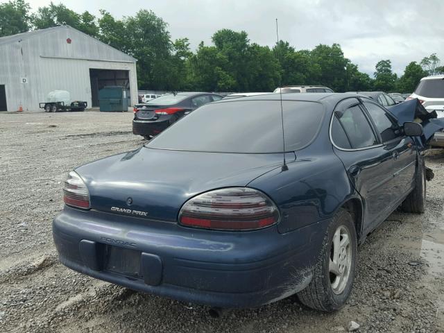 1G2WJ52K5VF309023 - 1997 PONTIAC GRAND PRIX GREEN photo 4