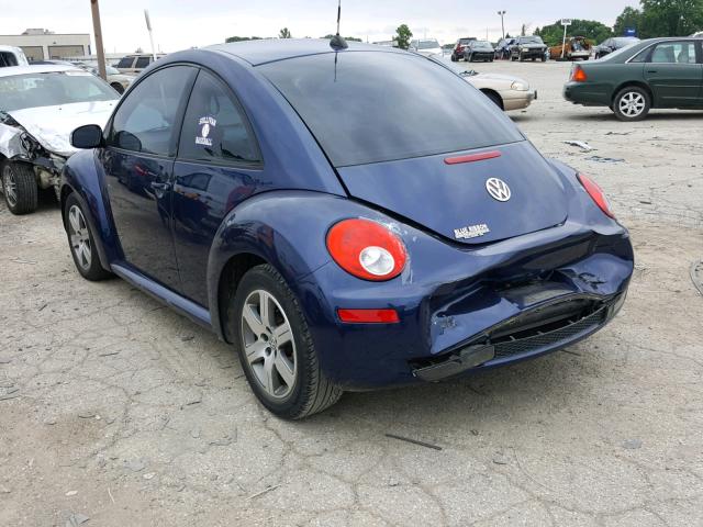 3VWRW31C46M414837 - 2006 VOLKSWAGEN NEW BEETLE ლურჯი ფოტო 3