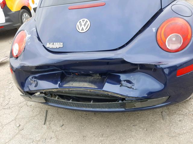 3VWRW31C46M414837 - 2006 VOLKSWAGEN NEW BEETLE ლურჯი ფოტო 9