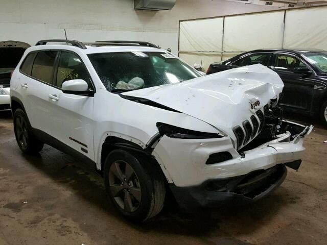 1C4PJMCB8GW244454 - 2016 JEEP CHEROKEE L WHITE photo 1