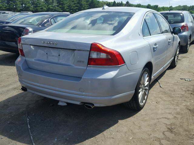 YV1AR852691098987 - 2009 VOLVO S80 V8 SILVER photo 4