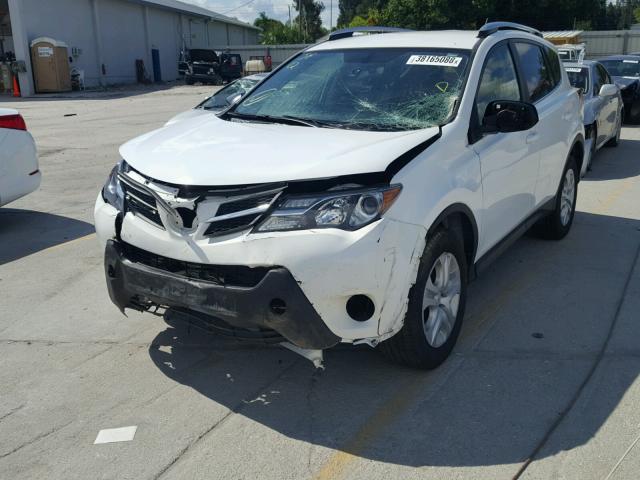 JTMZFREVXFD046936 - 2015 TOYOTA RAV4 LE WHITE photo 2