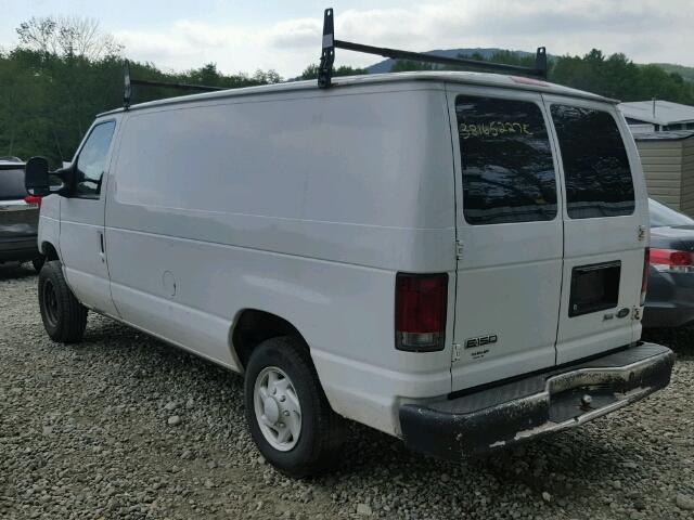 1FTNE14W19DA40055 - 2009 FORD ECONOLINE WHITE photo 3