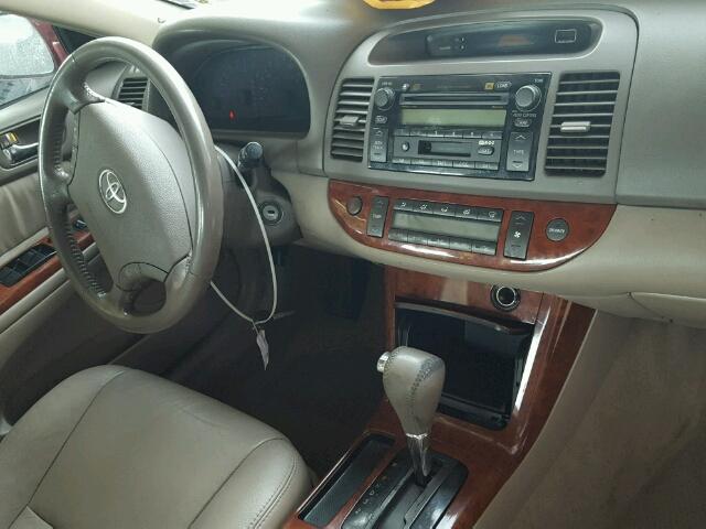 4T1BF32K95U091403 - 2005 TOYOTA CAMRY LE 勃艮第红 照片 9