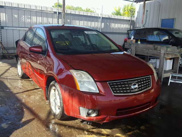 3N1AB61E07L673978 - 2007 NISSAN SENTRA 2.0 BURGUNDY photo 1