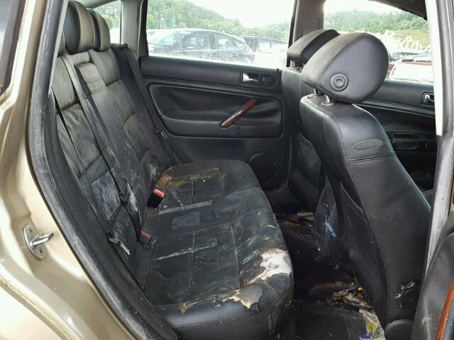 WVWTH63B22P359589 - 2002 VOLKSWAGEN PASSAT GLX 金色 照片 6