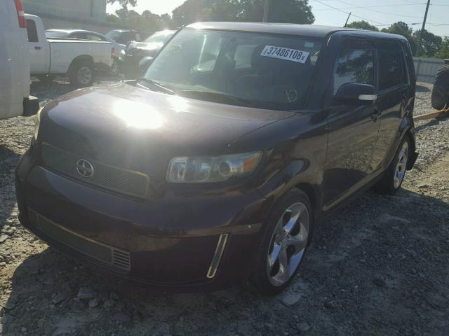 JTLKE50E581032021 - 2008 TOYOTA SCION XB იასამნისფერი ფოტო 2