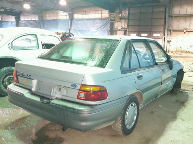 1FAPP14J8NW108492 - 1992 FORD ESCORT LX TAN photo 4