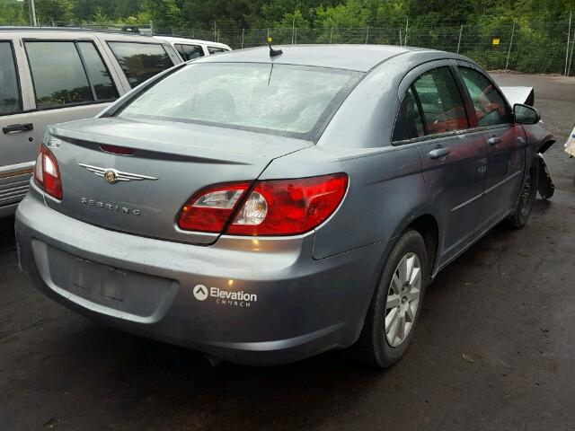 1C3LC46KX7N513245 - 2007 CHRYSLER SEBRING SILVER photo 4