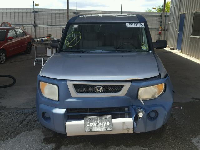 5J6YH18326L012698 - 2006 HONDA ELEMENT LX GRAY photo 9